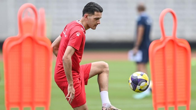 H-1 Timnas Indonesia vs Mozambik, Justin Hubner Masih Menepi