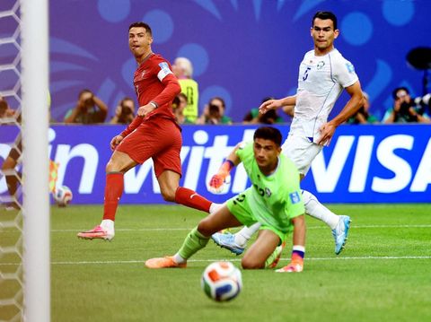 Portugal Vs Uzbekistan: Ronaldo 2 Gol, Selecao das Quinas Menang 5-0
