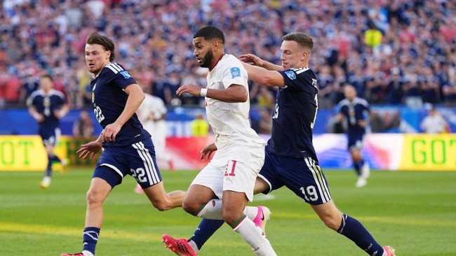 Hasil Piala Dunia: Dramatis, Maroko Hajar Skotlandia
