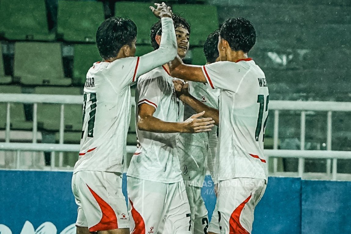 Hasil Piala AFF U-19: Arkhan Ukir Gol Indah, Indonesia Gilas Timor 3-0