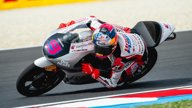 Hasil Practice Moto3 Belanda: Veda Ega Finis 23, Danish Posisi 13