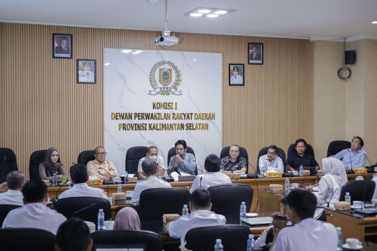 Komisi I DPRD Kalsel Dukung Penguatan SPBE dan Optimalisasi Program Diskominfo