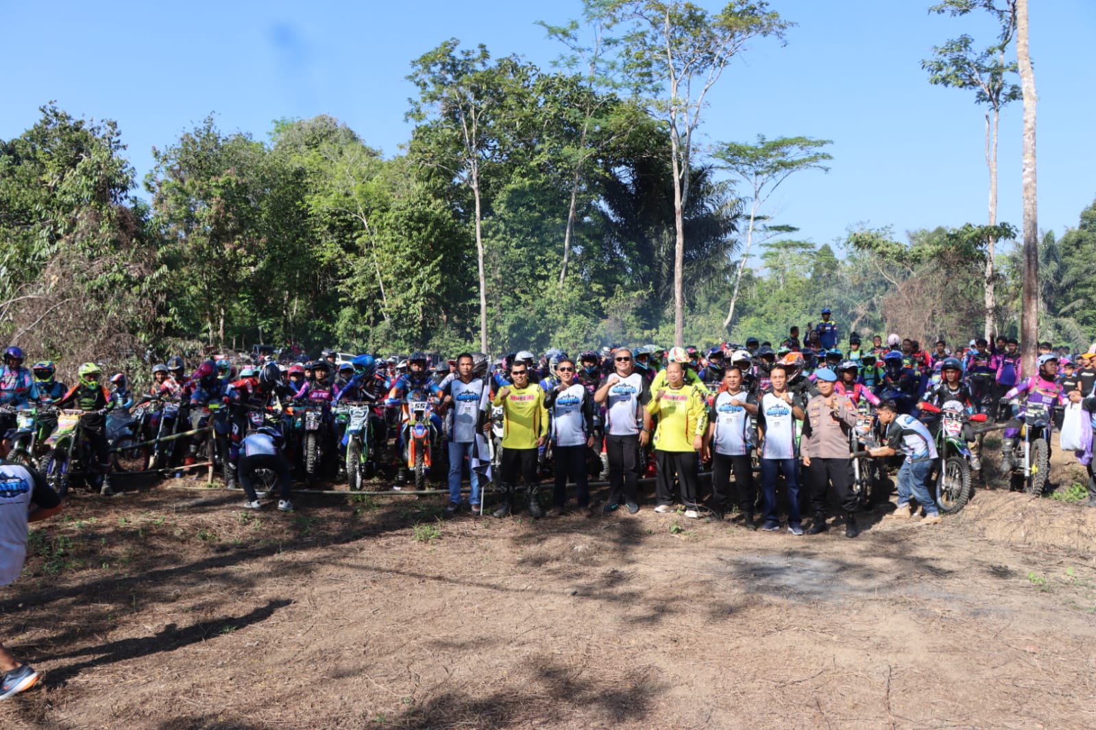 Ratusan Rider Ikuti Trail Adventure Explore Meratus Polres HST