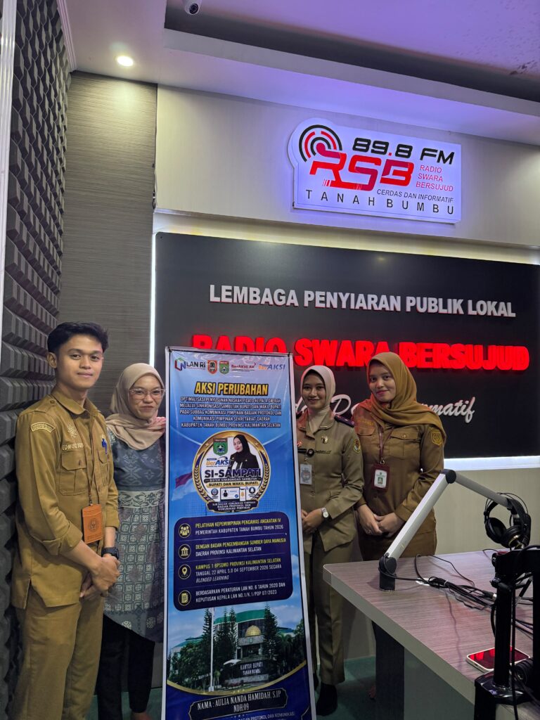 SI-SAMPATI, Inovasi Digital Prokopim Tanah Bumbu Dukung Sinkronisasi Sambutan Kepala Daerah