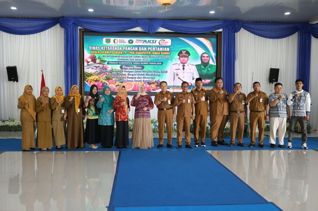Ciptakan Menu Kreatif Cegah Stunting, Pemkab Tanah Bumbu Gelar Lomba B2SA Berbasis Pangan Lokal 2026