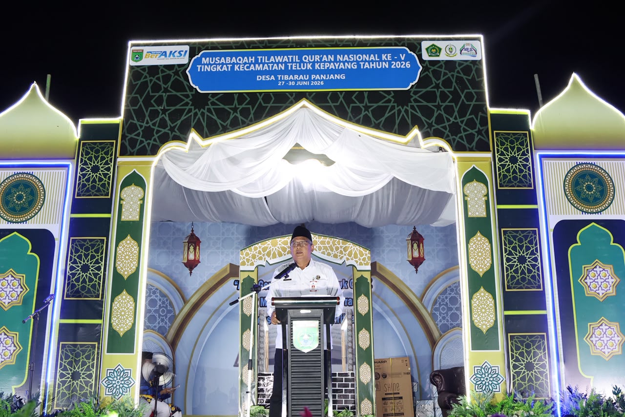 Resmi Ditutup, Desa Tibarau Panjang Juara Pertama MTQN Ke-5 Teluk Kepayang