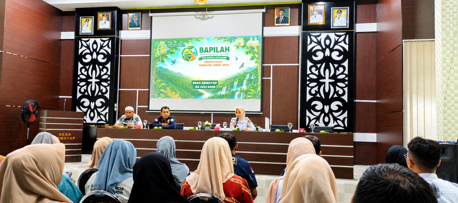 DLH Kotabaru Intensifkan Sosialisasi BAPILAH di Desa Semayap