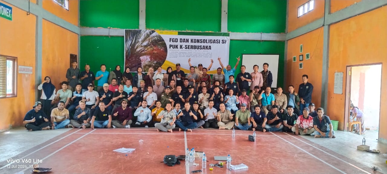 K-SERBUSAKA Perkuat Tata Kelola Organisasi dan Konsolidasi Buruh Sawit Lewat FGD di Kotabaru