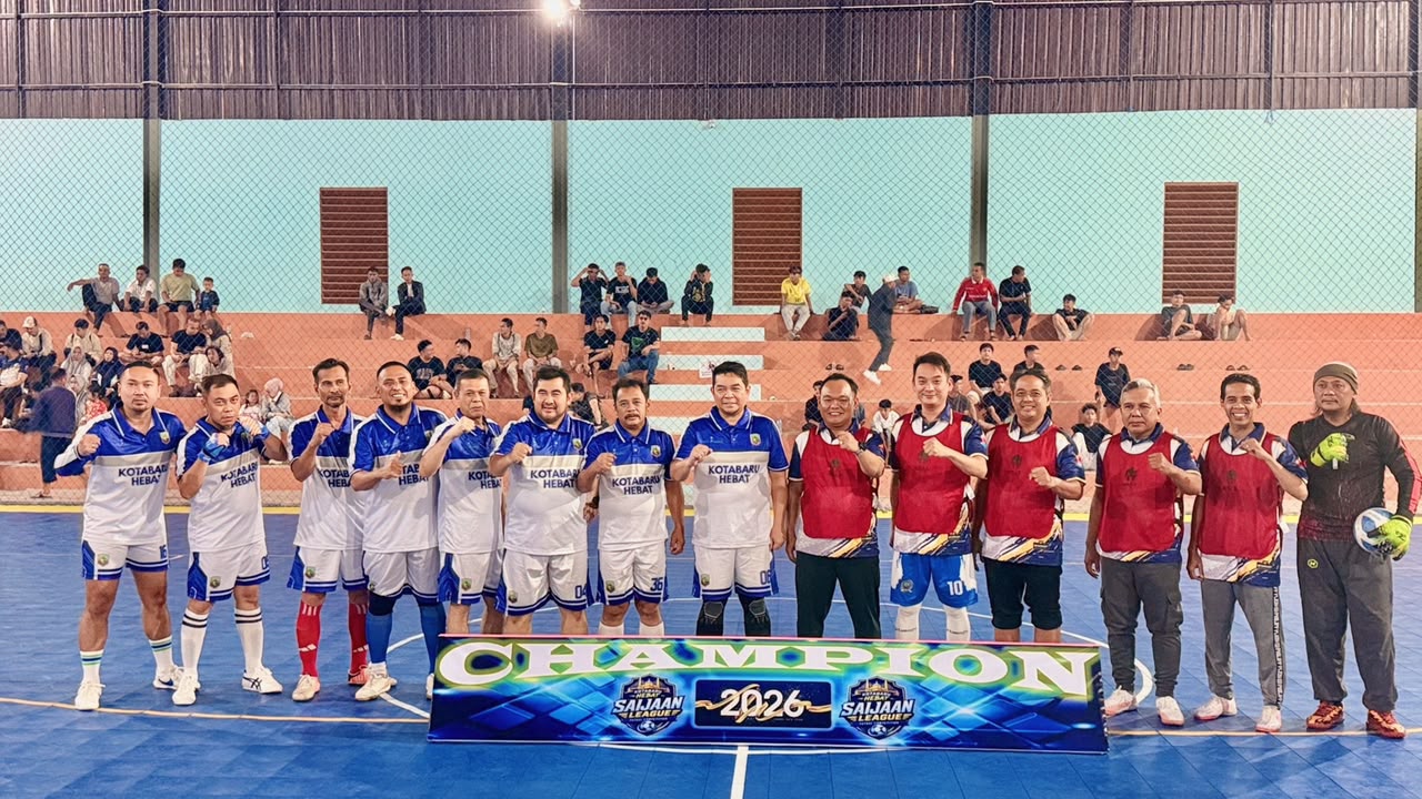 Pemkab Kotabaru Gelar Opening Ceremony Saijaan League Futsal Competition Kotabaru Hebat 2026