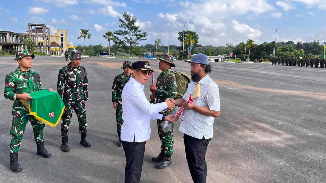 TMMD Ke-129 Resmi Dibuka, Tingkatkan Infrastruktur Desa Tanjung Lalak Selatan