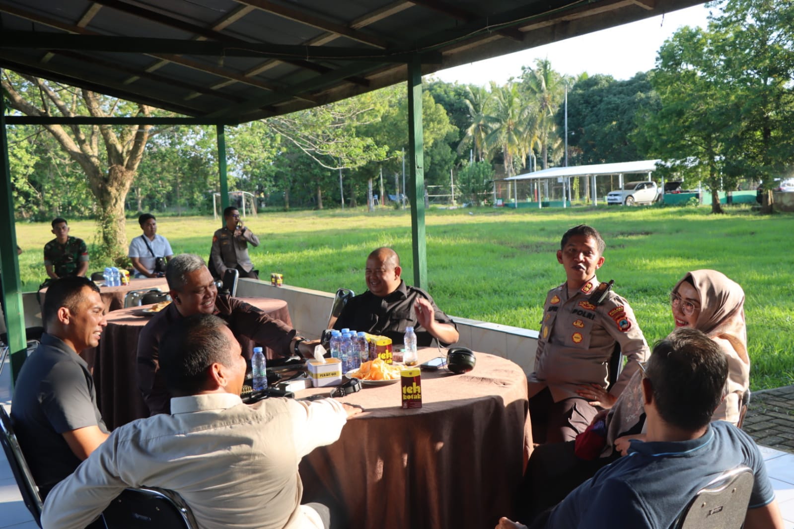 Forkopimda HST Perkuat Koordinasi di Lapangan Tembak