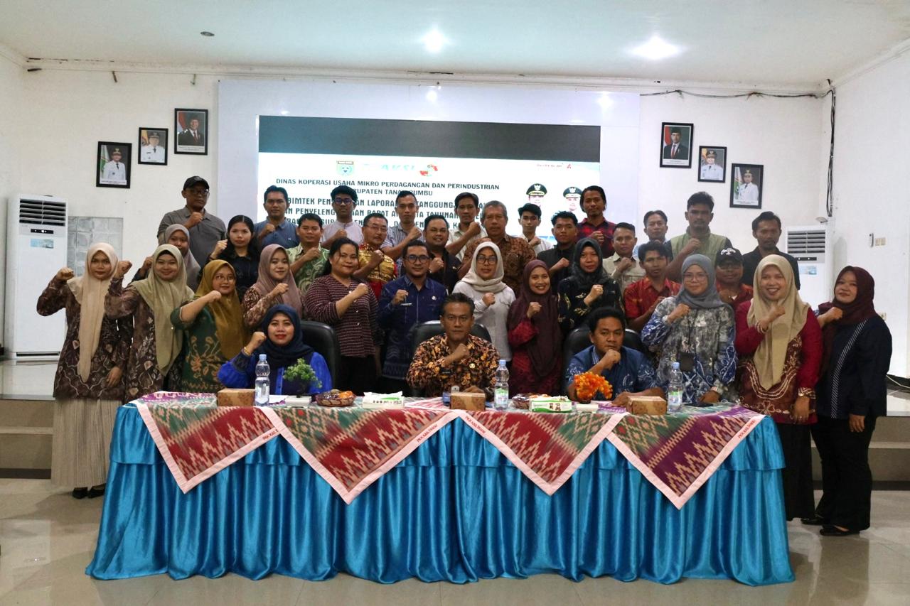 40 Pengurus Koperasi di Tanbu Ikuti Bimtek Penyusunan Laporan Pertanggungjawaban dan RAT