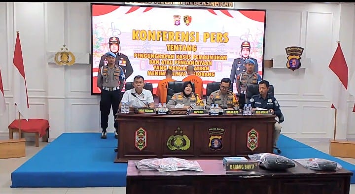Polres Kapuas Ungkap Dua Kasus Pembunuhan