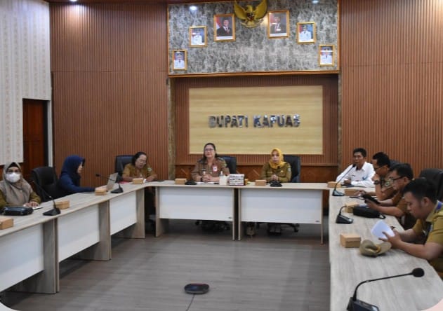 Pemkab Kapuas Bahas Strategi Pengendalian Inflasi Bersama Kemendagri