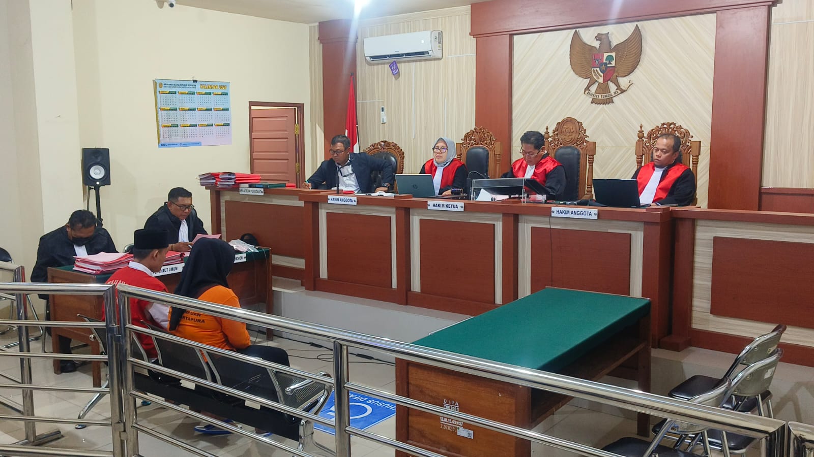 Pasutri Pemilik 1 Kg Sabu dan 550 Butir Ekstasi Terancam 10 Tahun Penjara