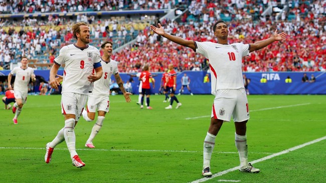Hasil Piala Dunia: Bellingham Cetak 2 Gol, Inggris Melaju ke Semifinal
