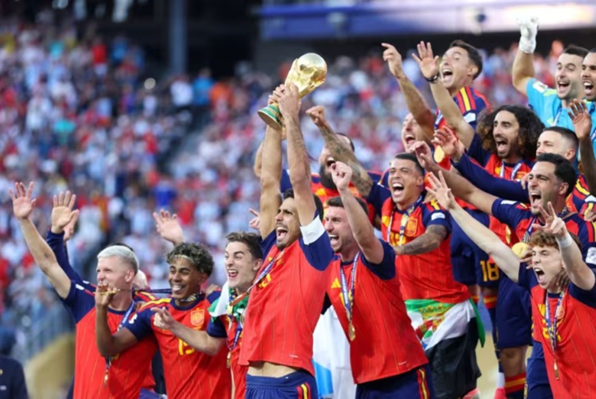 Koleksi Dua Trofi Piala Dunia, Spanyol Resmi Samai Pencapaian Prancis dan Uruguay!