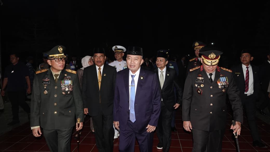 Gubernur Beserta Forkopimda Kalsel Ziarah Nasional dan Renungan Suci