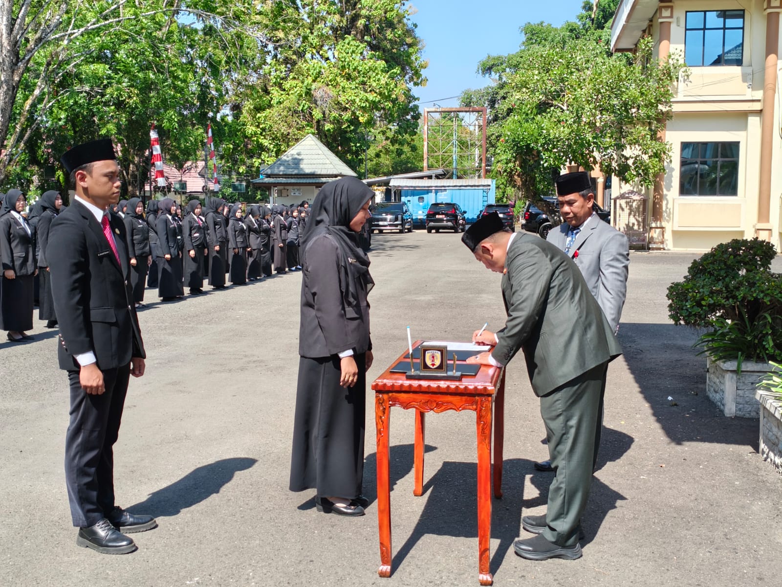 Bupati Samsul Rizal Lantik 120 Pejabat Fungsional