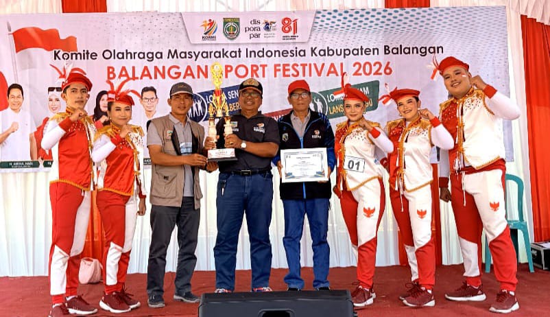 Kembali Harumkan Kotabaru, IOSKI Kotabaru Juara 1 Senam Kreasi Tingkat Provinsi di Balangan Sport Festival 2026
