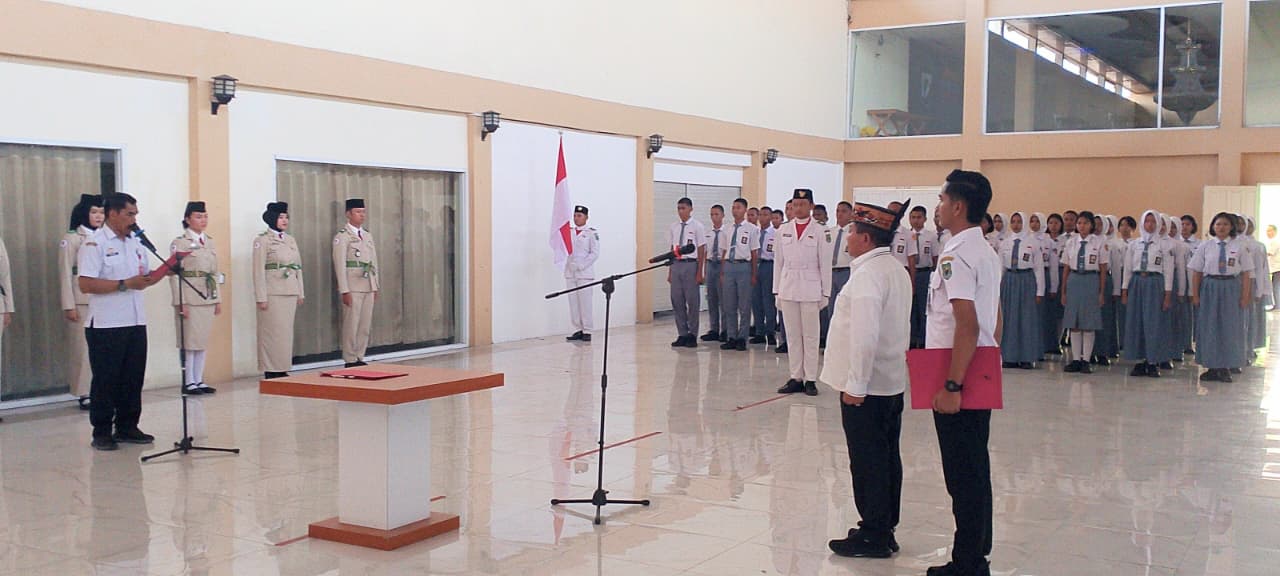 Wiyatno Buka Diklat Paskibraka 2026 dan Kukuhkan Duta Pancasila