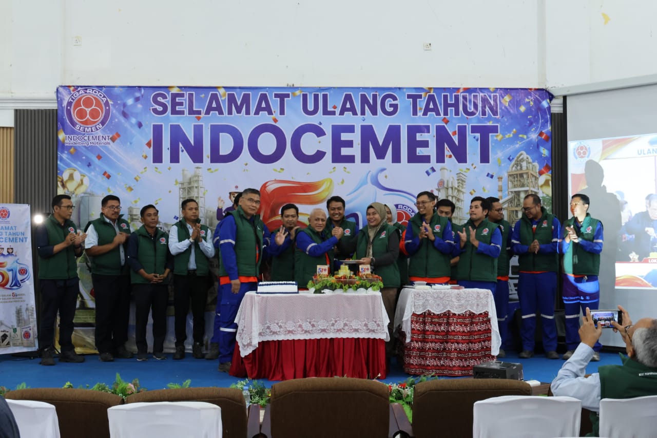 Indocement Perkuat Transformasi Hijau dan Inovasi di Usia Ke-51