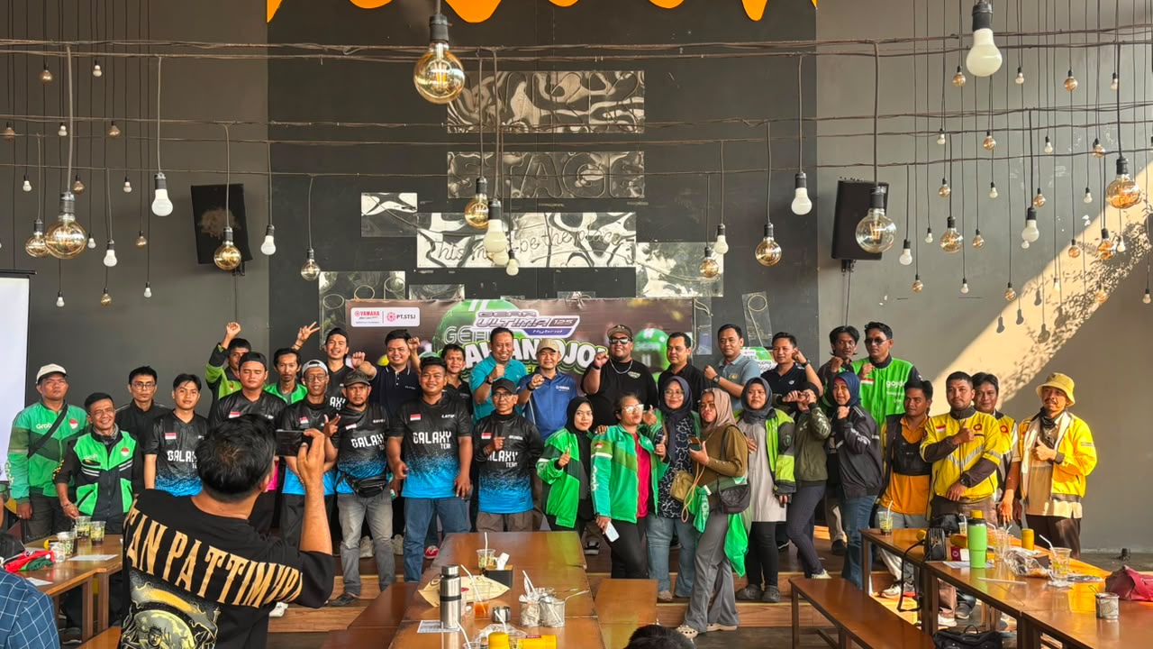 STSJ Yamaha Gelar Event Kawal Ojol, Silaturahmi Sekaligus Perkenalkan Motor dan Promo Terbaru