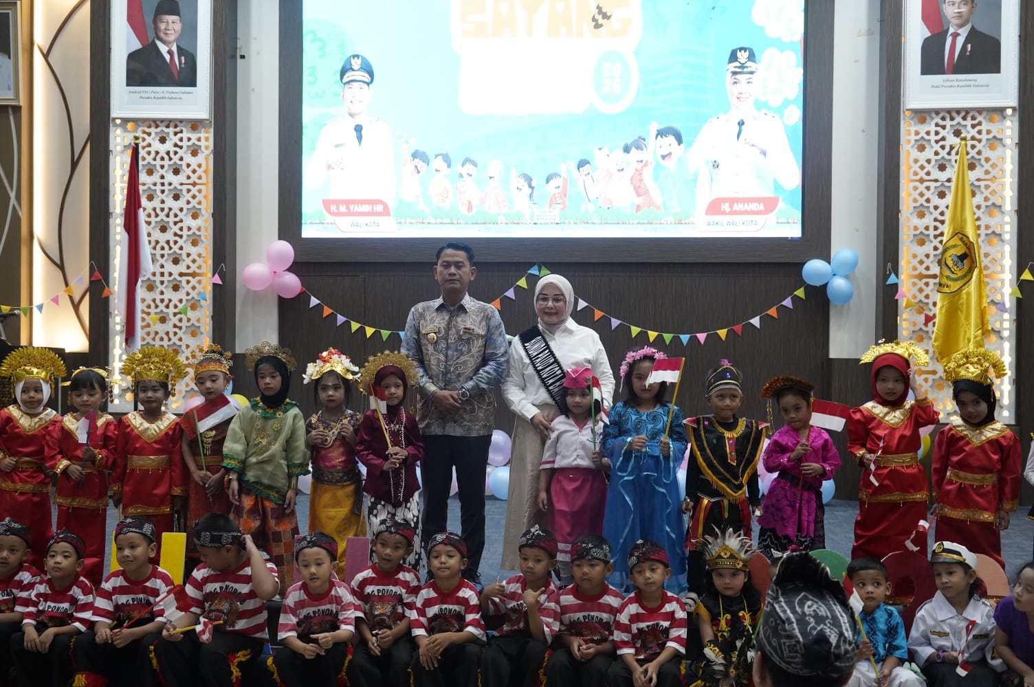 Puncak Peringatan HAN Ke-42, Walikota Yamin Ajak Semua Bersatu Membangun Generasi Emas
