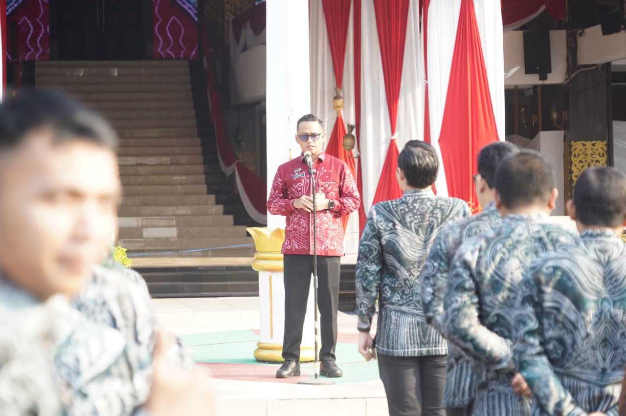 Pimpin Apel Perdana di Balai Kota, Kadis Kominfotik Fokus Integrasikan Sekitar 130 Sistem Digital