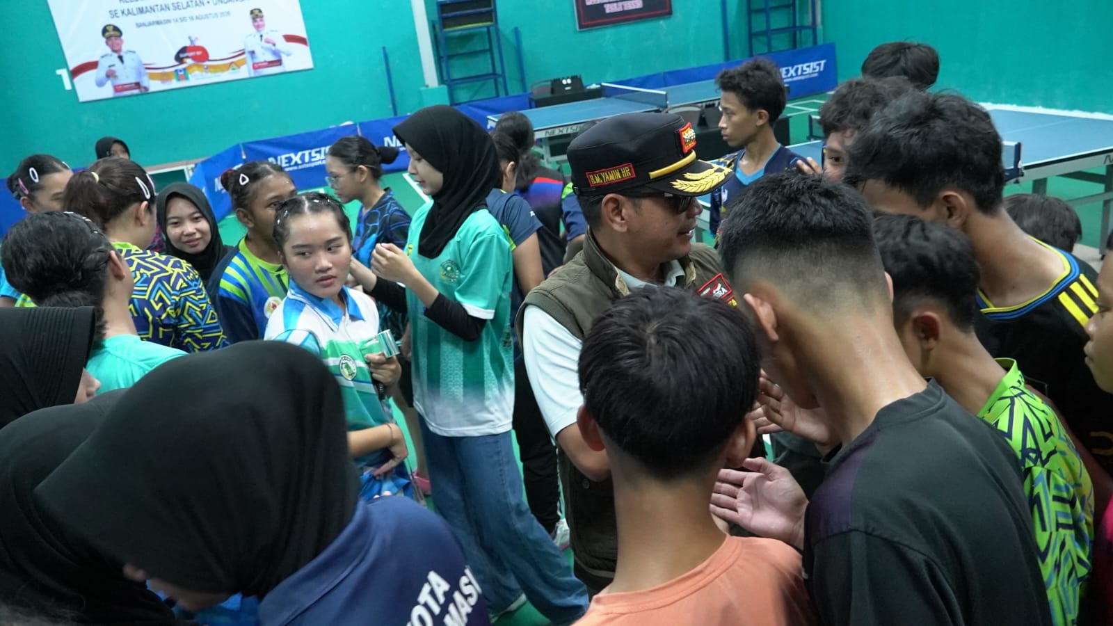 Meriahkan Harjad Ke-500 Banjarmasin, 108 Atlet Ikuti Kejuaraan Tenis Meja Walikota Cup