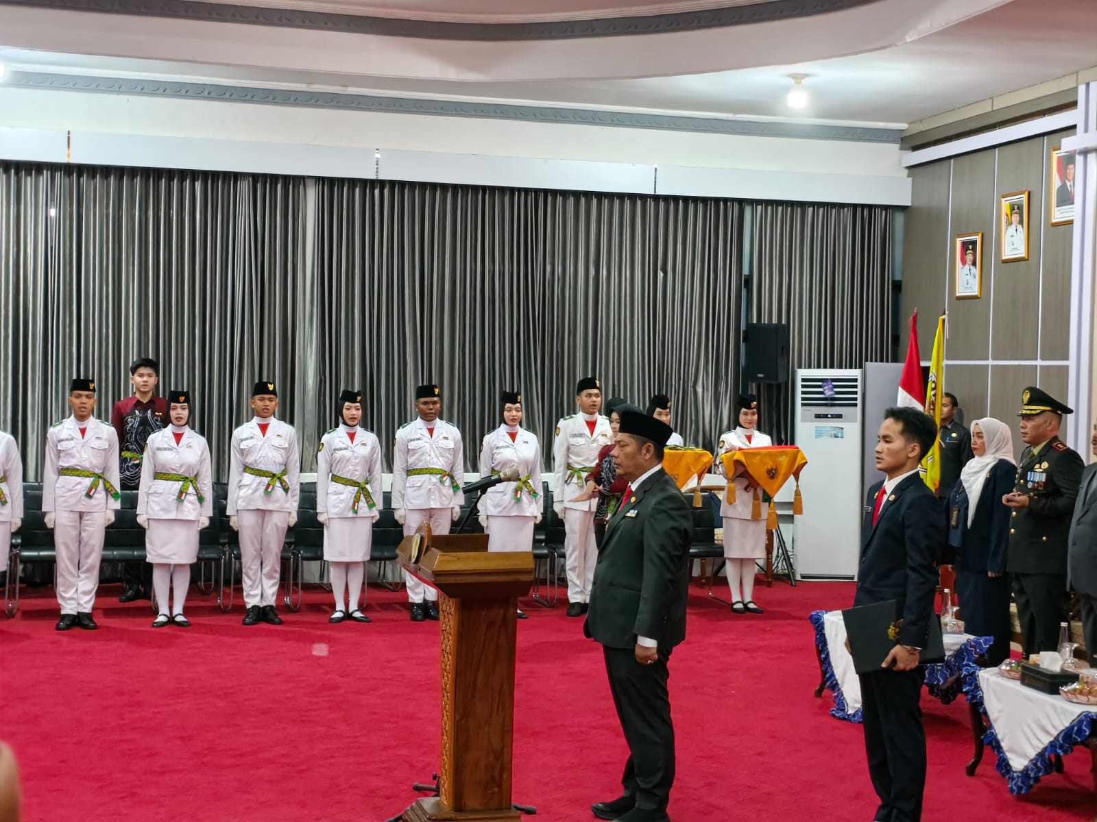 Kukuhkan Paskibraka Tahun 2026, Bupati HST: Bukan Sekadar Seremonial