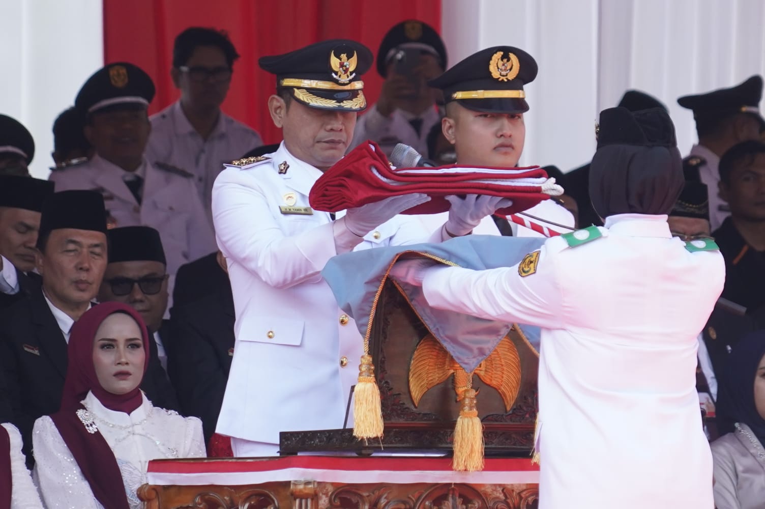 Upacara Peringatan HUT Ke-81 RI, Walikota Gemakan Semangat Perjuangan dan Kesejahteraan Rakyat