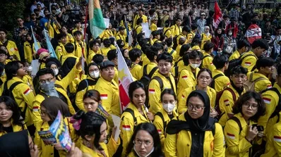 Jelang Demo BEM UI, Aparat Gabungan TNI-Polri Mulai Siaga di Bundaran HI
