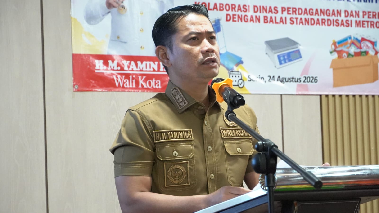 Pemko Banjarmasin Dorong Pelaku Usaha Tertib Ukur dan Transparan
