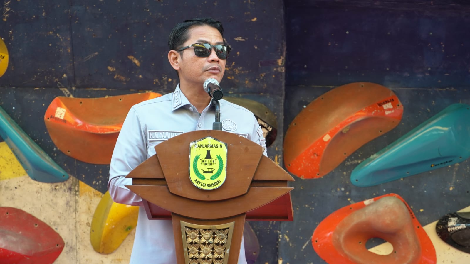 Kompetisi Panjat Tebing Digeber, Walikota Yamin Tekankan Sportivitas