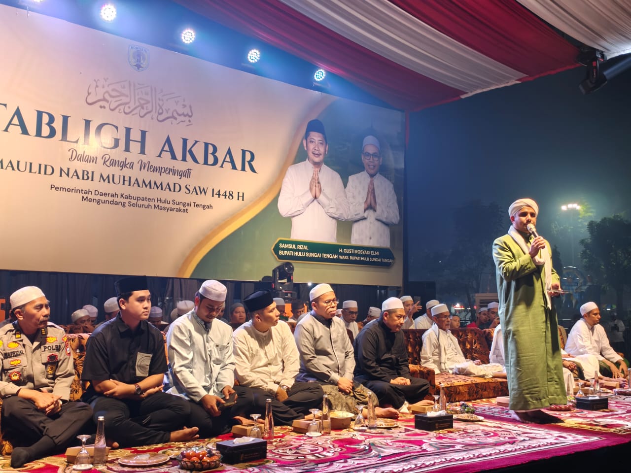 Ribuan Jemaah Hadiri Peringatan Maulid Nabi Muhammad di Barabai
