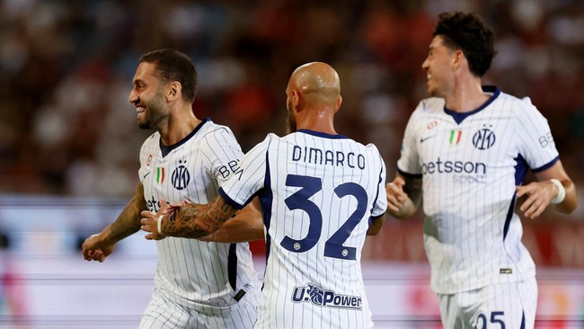 Hasil Liga Italia: Inter Tekuk Cagliari Berkat Gol Calhanoglu