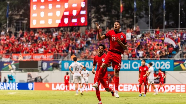 Kapten Singapura Bidik Poin Lawan Indonesia, Incar Imbang?