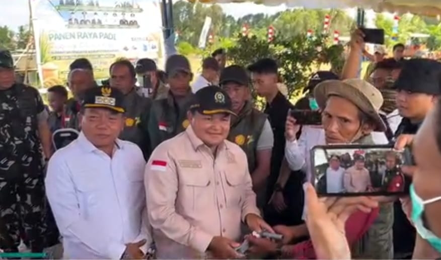 DPRD Kapuas Dampingi Kunker Gubernur Kalteng dan Forkopimda di Panen Raya Bataguh