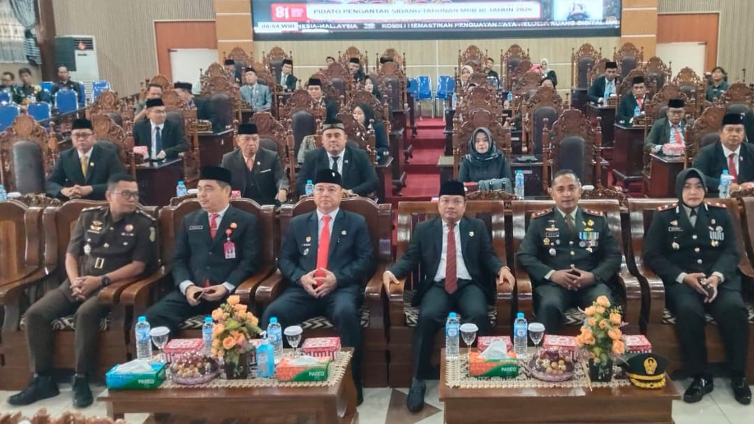 DPRD Kapuas Ikuti Agenda Kenegaraan melalui Sidang Paripurna Istimewa