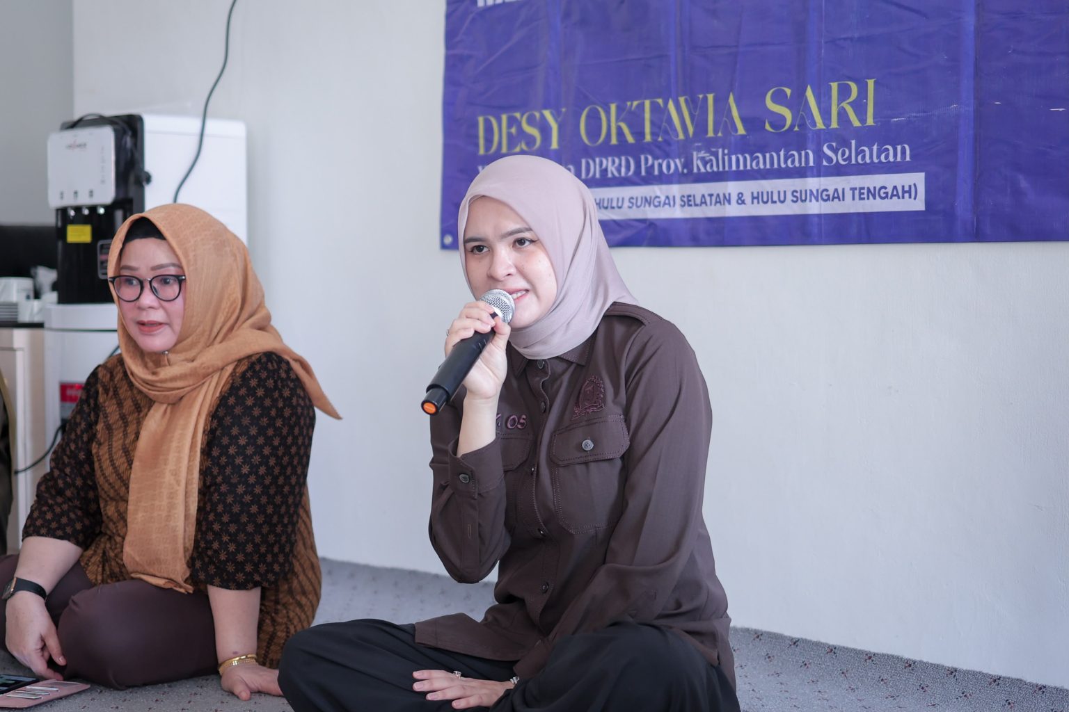 Terkait Persoalan Lingkungan, Desy Ajak Warga Kandangan Perkuat Gotong Royong