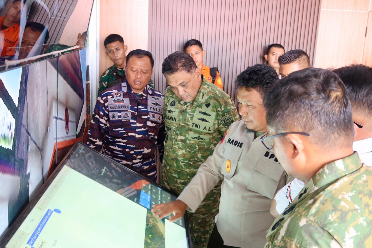 Tim Mabes TNI Apresiasi Aksi Nyata Satgas Karhutla Tanah Bumbu