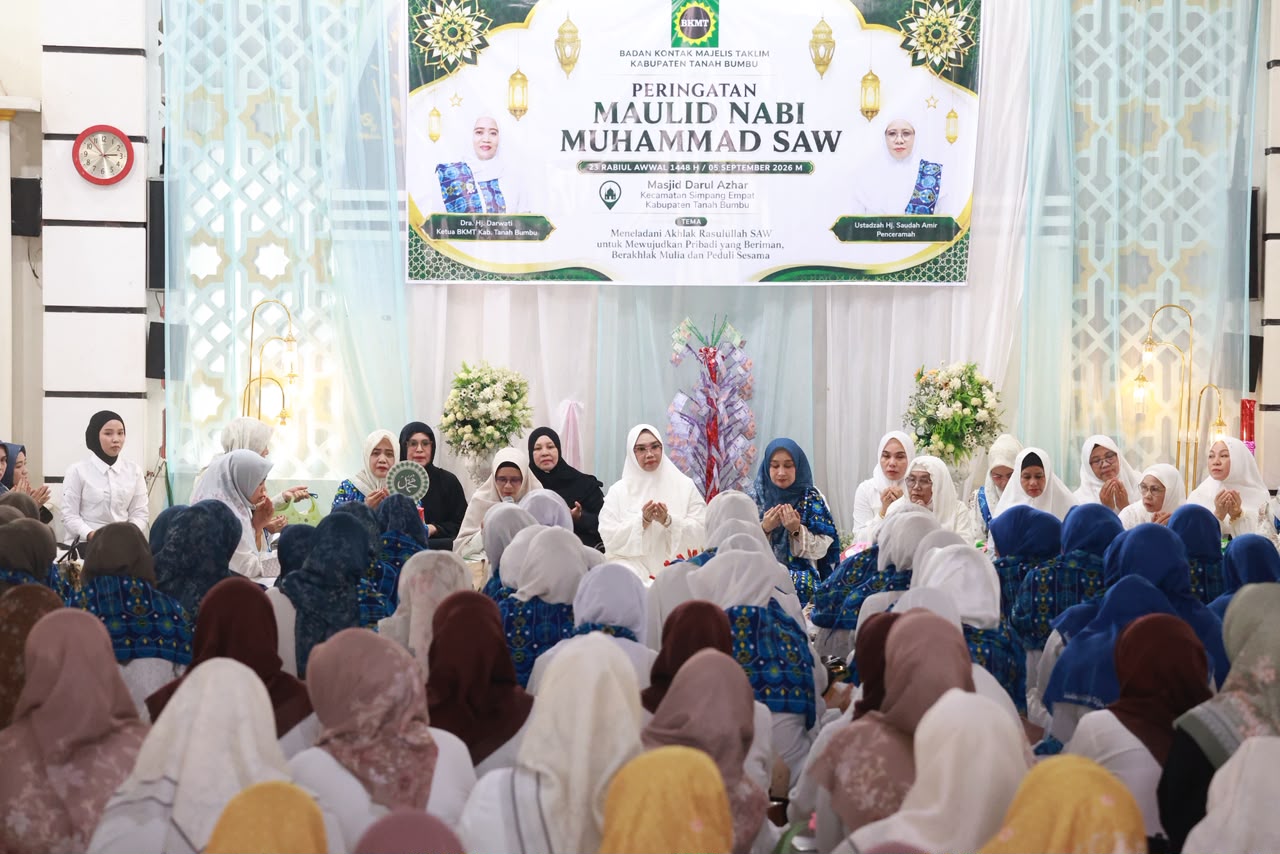 BKMT Tanah Bumbu Peringati Maulid Nabi, Perkuat Keteladanan Rasulullah dalam Kehidupan