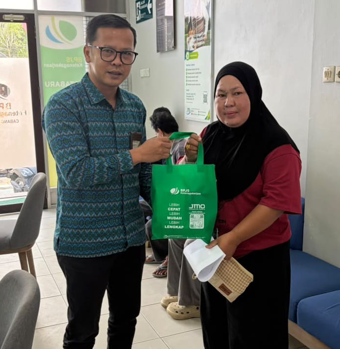 BPJS Ketenagakerjaan Pulau Laut Kotabaru Gelar Hari Pelanggan, Peserta Dapat Apresiasi