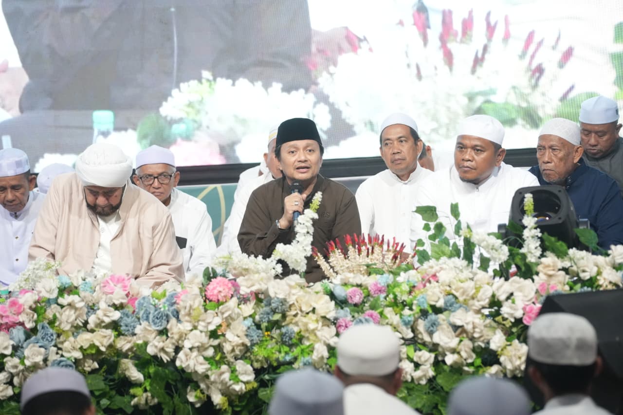 Wagub Hasnuryadi Bersama Ribuan Jemaah Hadiri Mejelis Taklim Bulanan Ahbabul Musthofa