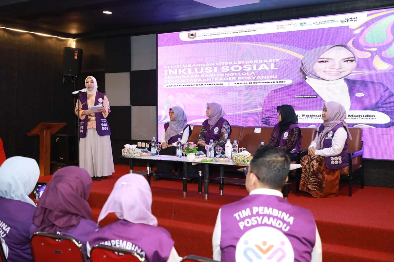Hj Fathul Jannah Ajak Kader Posyandu Giatkan Aktivitas Membaca