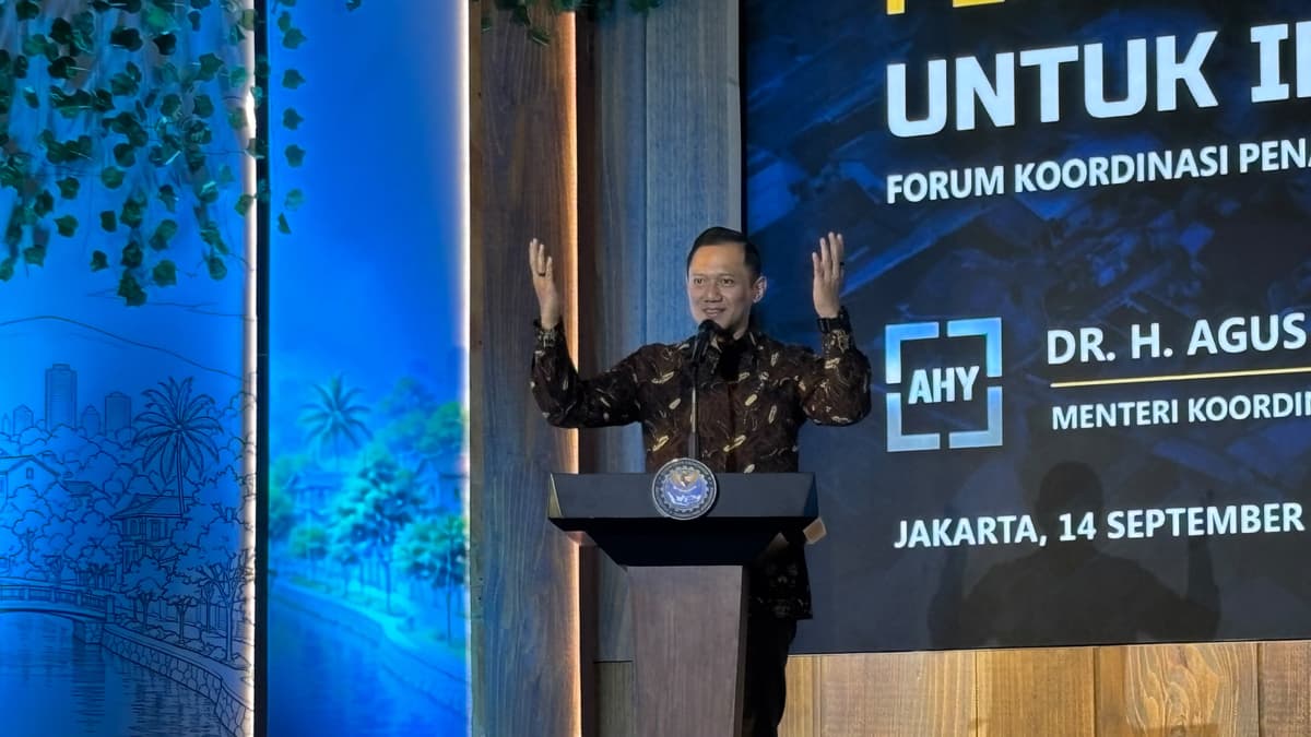 AHY Pantau Kawasan Kumuh RI Pakai Sistem Ini, Warga Bisa Ikutan Lapor