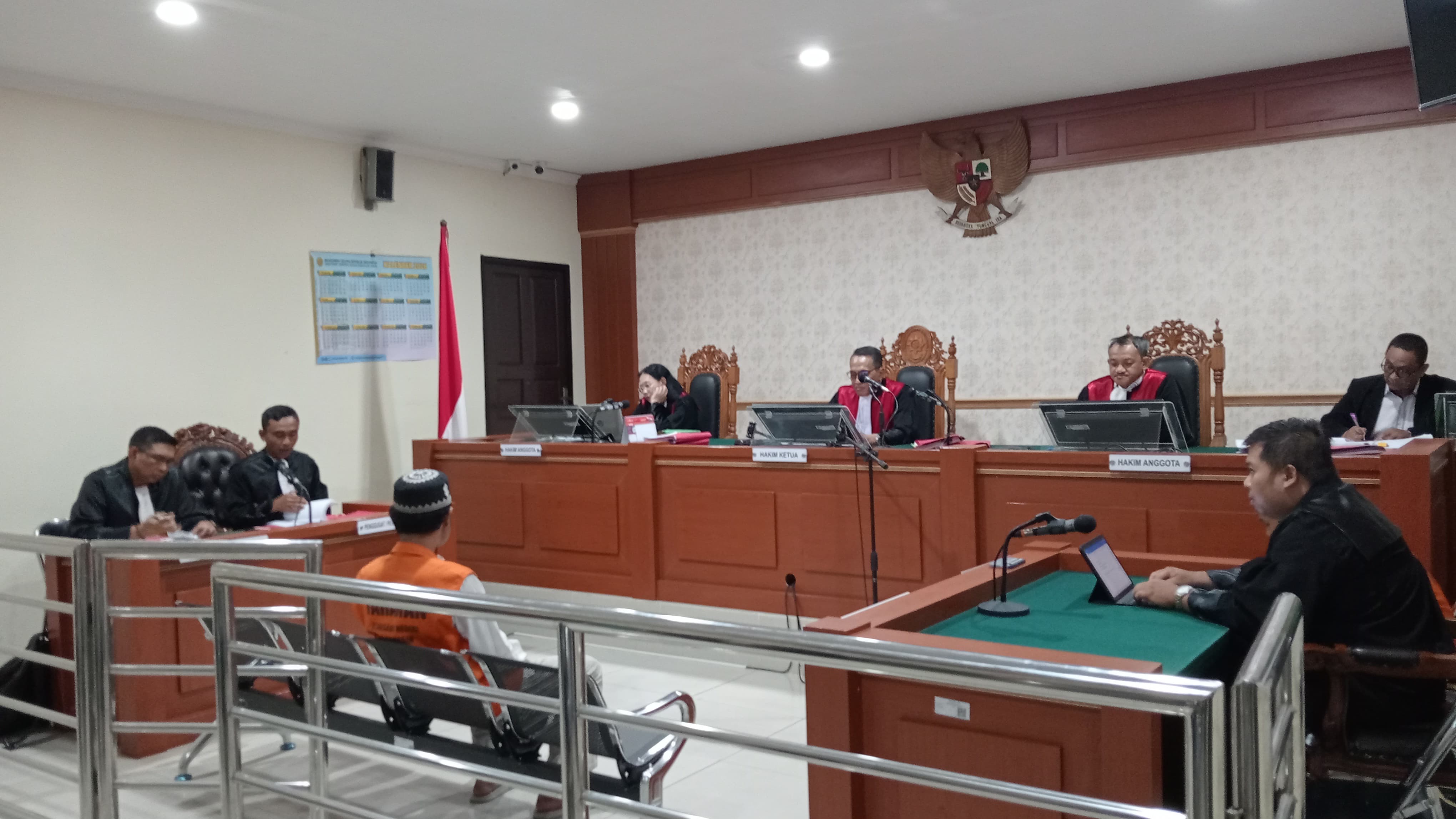 Duel Berdarah di Kelayan, Hafis Jalani Sidang Perdana