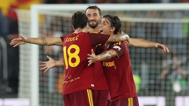 Hasil Liga Italia: Menang Dramatis, Roma ke Puncak Klasemen
