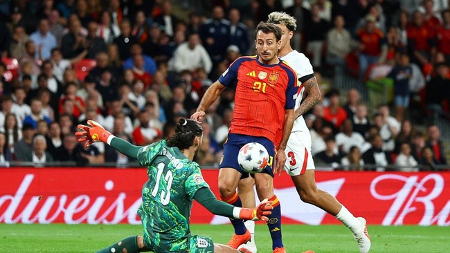 Hasil UEFA Nations League: Spanyol Menang Dramatis atas Inggris